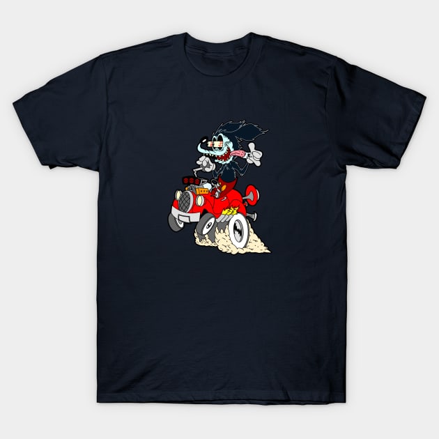 Toon Mouse Fink T-Shirt by RobotGhost